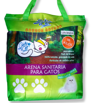 Arena Gluty Cat Lavanda 16kg